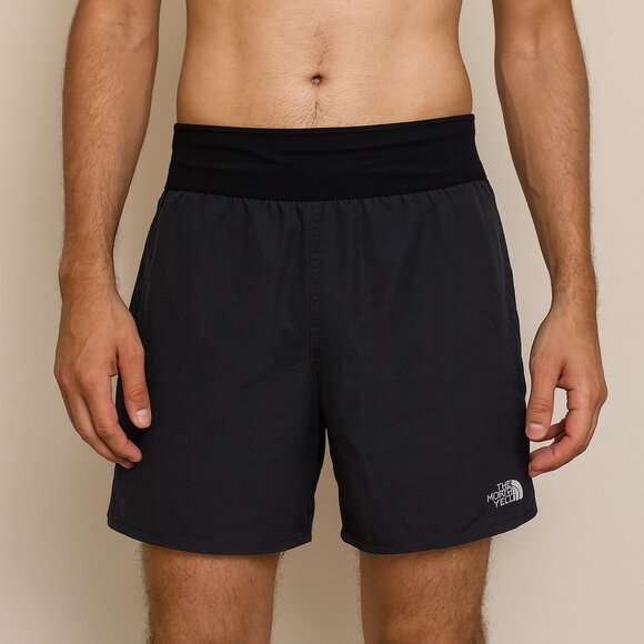 The North Face Men's Charcoal Black Flight Series Athletic Shorts Size Large - Picture 1 of 13